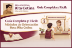 Guía Completa y Fácil Módulos de Orientación Beca Rita Cetina